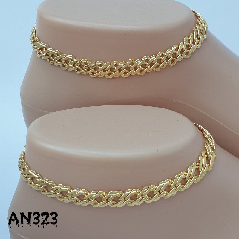 English Gold Anklets