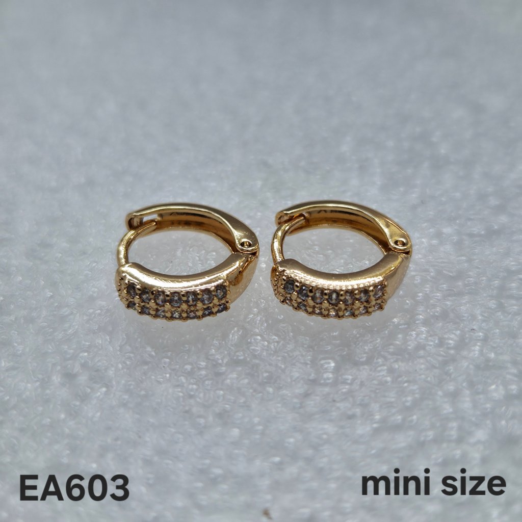English Gold Earrings