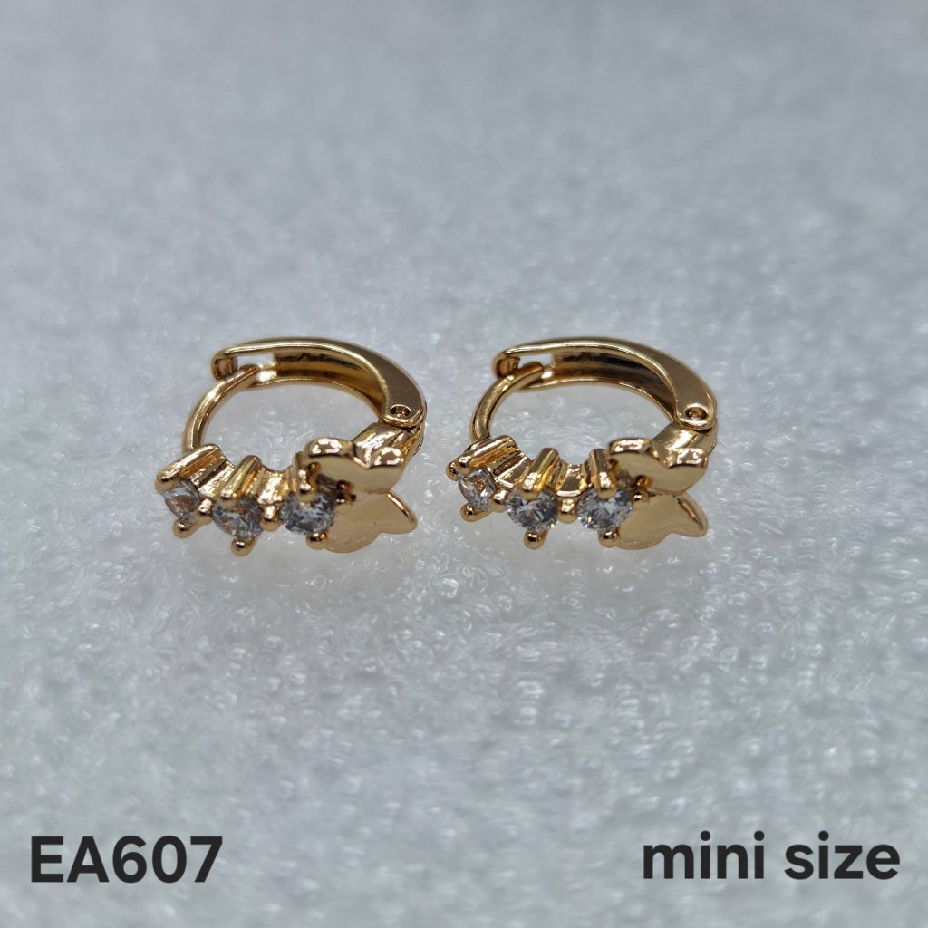 English Gold Earrings