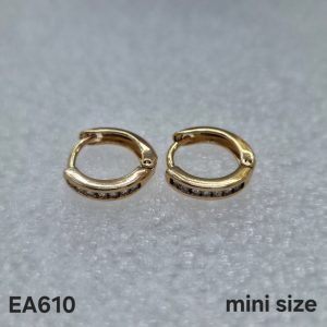 English Gold Earrings