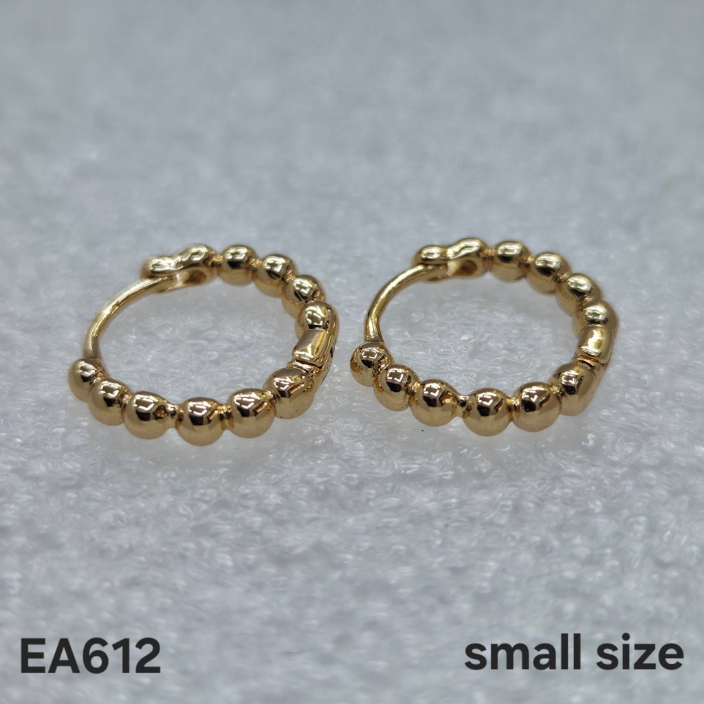 English Gold Earrings
