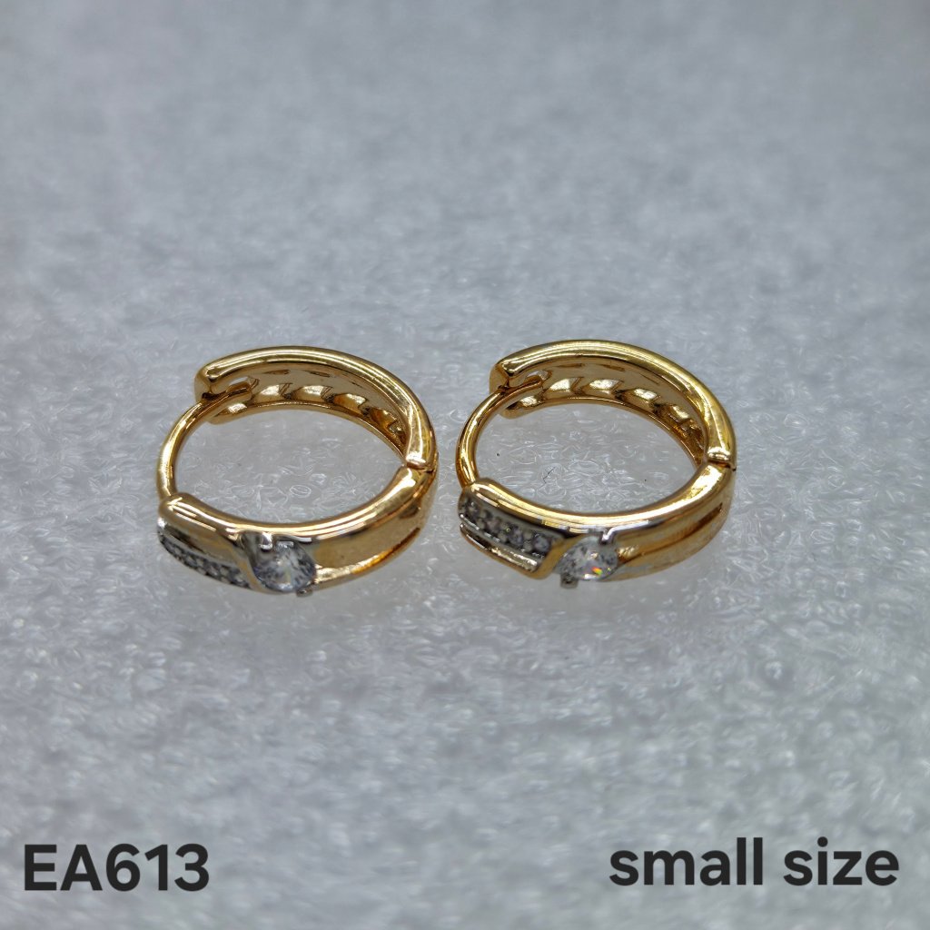 English Gold Earrings