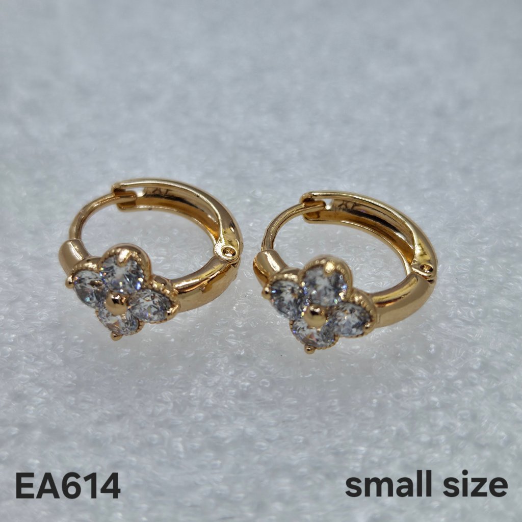 English Gold Earrings