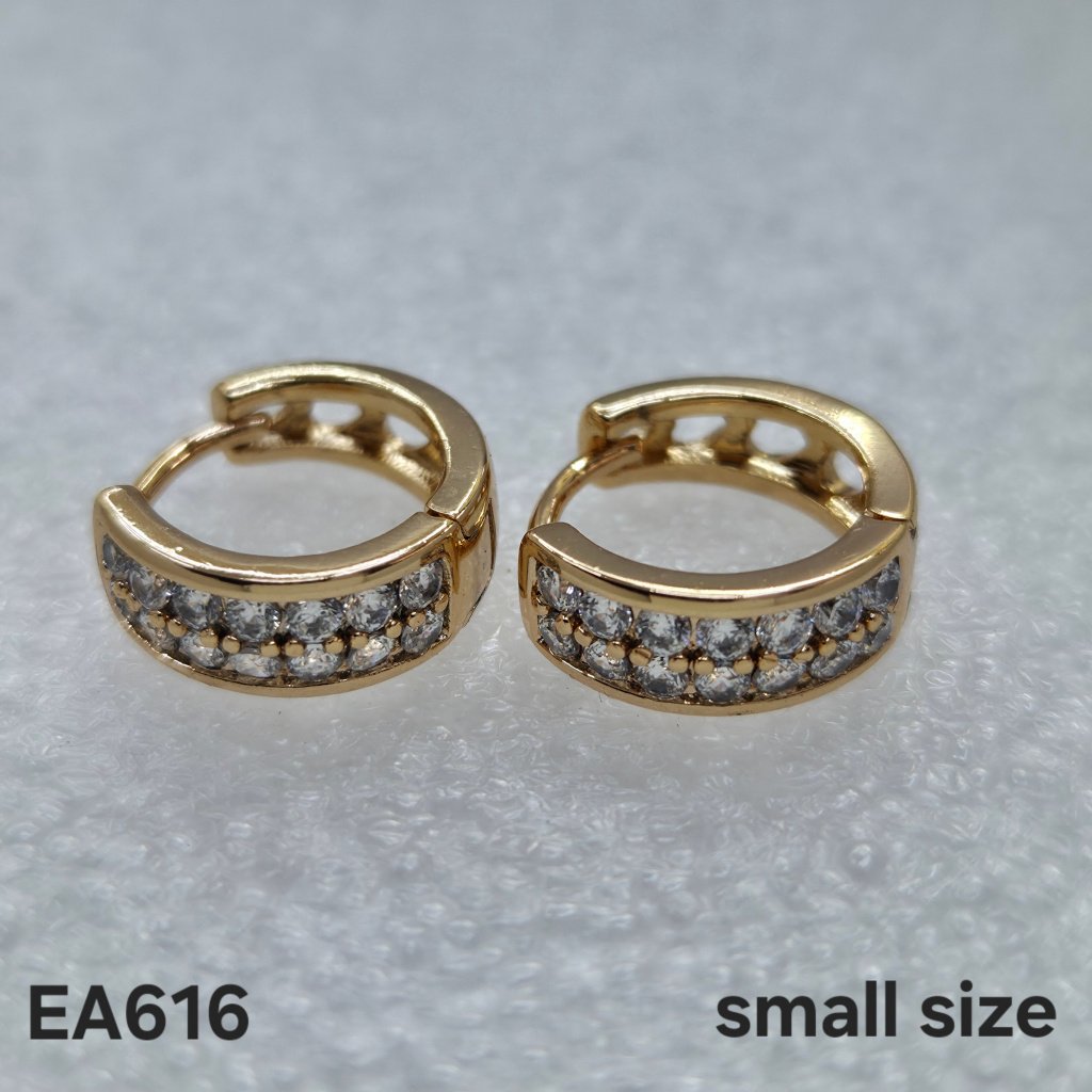 English Gold Earrings