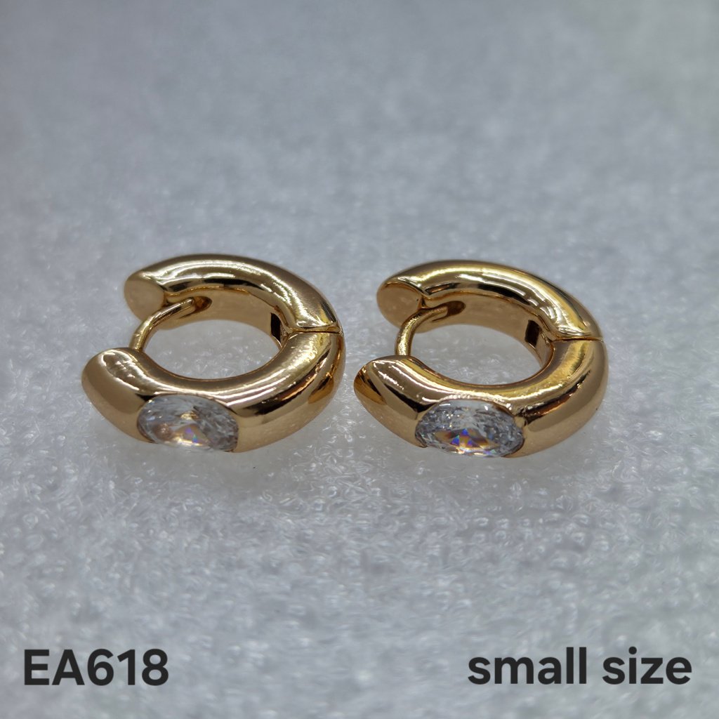English Gold Earrings