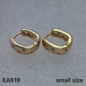 English Gold Earrings