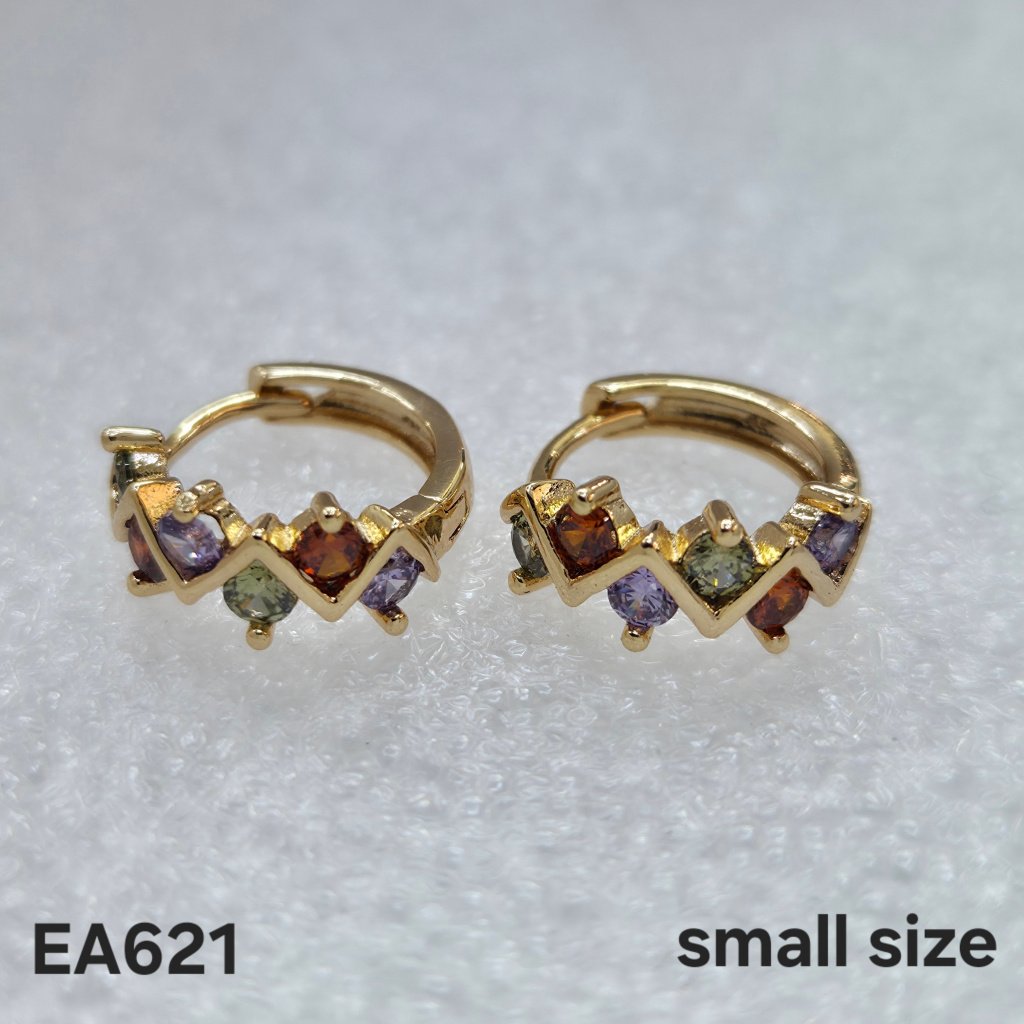 English Gold Earrings