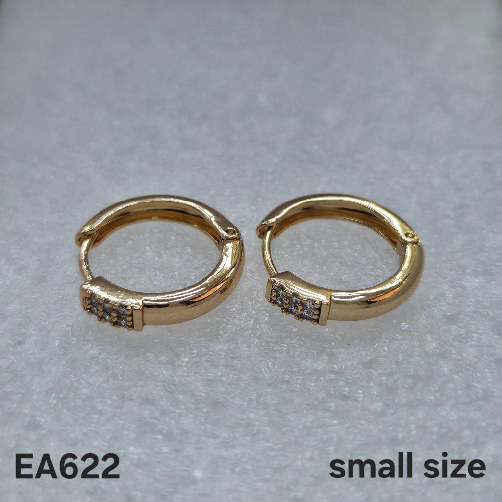 English Gold Earrings