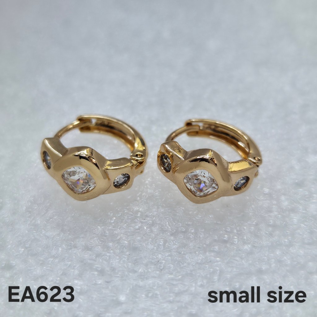 English Gold Earrings
