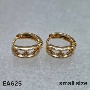 English Gold Earrings