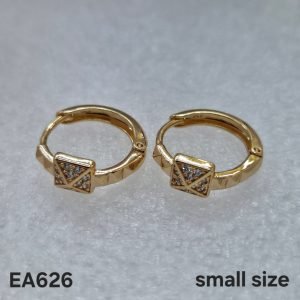 English Gold Earrings
