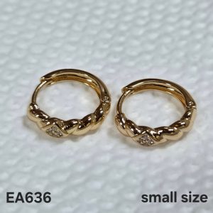 English Gold Earrings