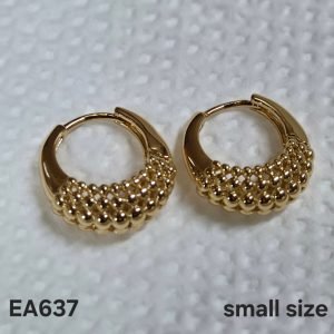 English Gold Earrings