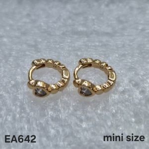 English Gold Earrings