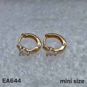 English Gold Earrings