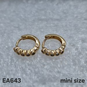 English Gold Earrings