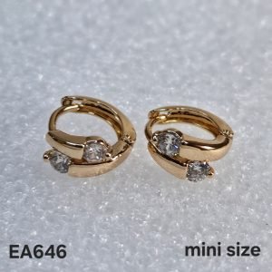 English Gold Earrings