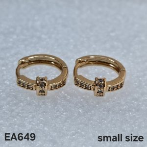 English Gold Earrings