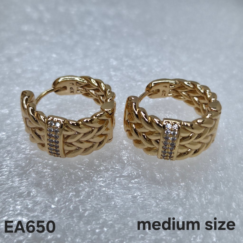 English Gold Earrings