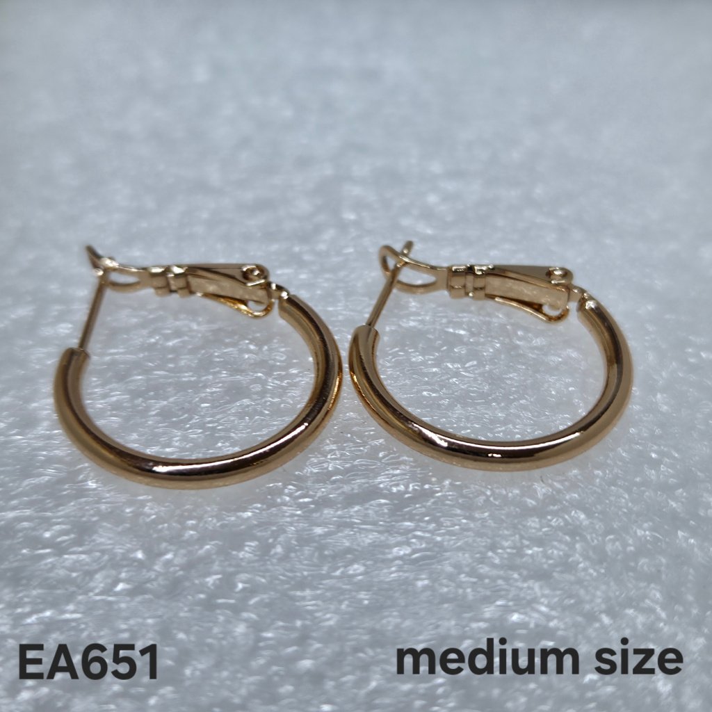 English Gold Earrings