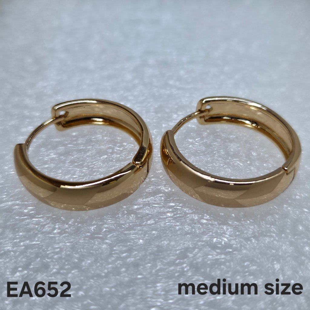 English Gold Earrings